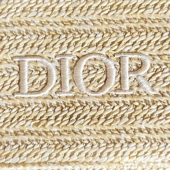 Dior Raffia Straw Clutch Bag - Picture 12 of 12